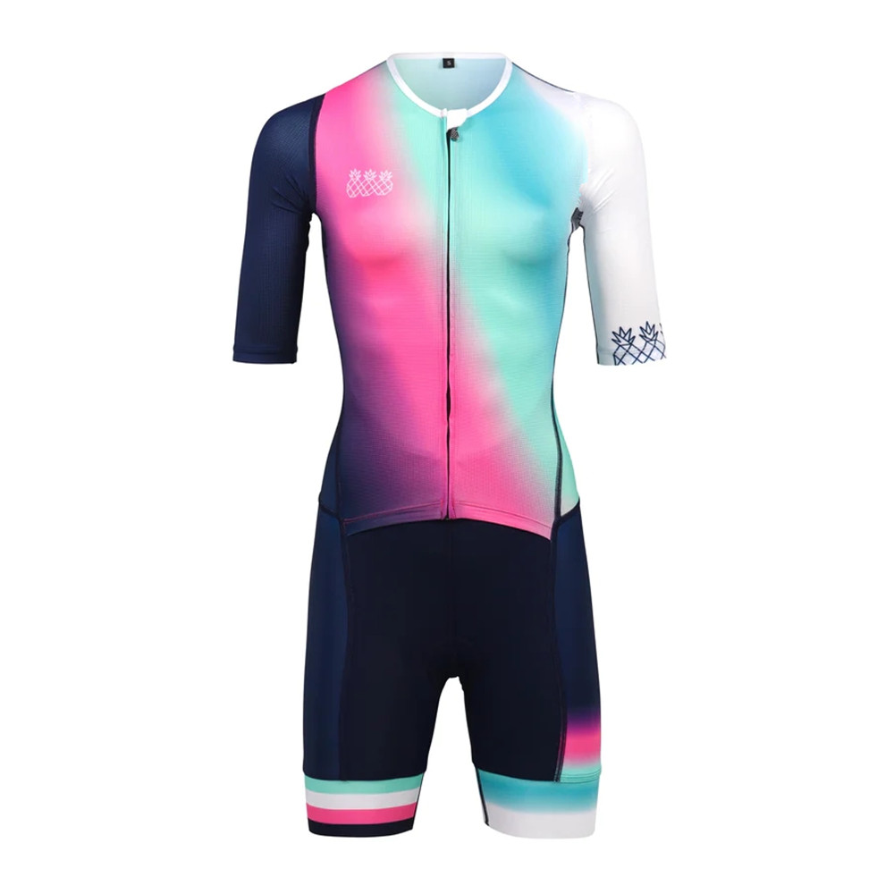 Cycling Gear Ladies - Zomer Triatlonpak Voor Dames Pro Team