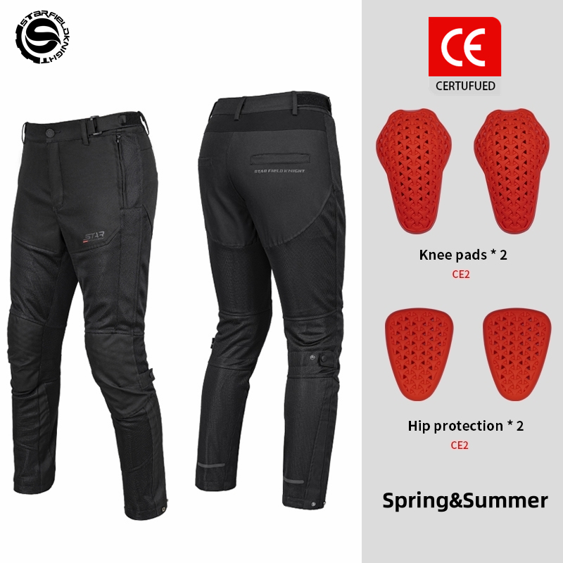 Cycling Gear Pants - Star Field Knight Nieuwe Motorrijdende Herenbroek