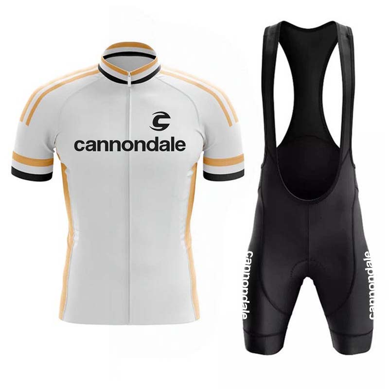 Cycling Gear Logo - Cannondale wielershirtset MTB fietsbroekset met bretels