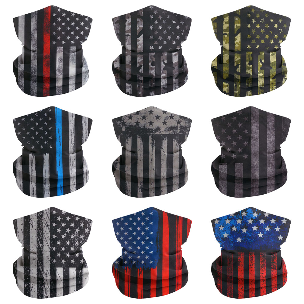 Cycling Gear Women - USA Vlag Halsbeenkap Gezichtsmasker Amerikaanse Mannen