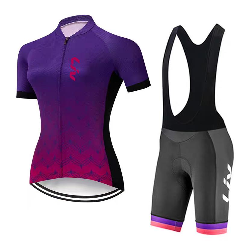 Cycling Gear Ladies - LIV fiets sportkledingset dames wielertrui zomer