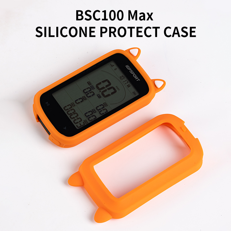 Bike Computer Gps - Siliconen beschermhoes voor IGPSPORT BSC100Max Case