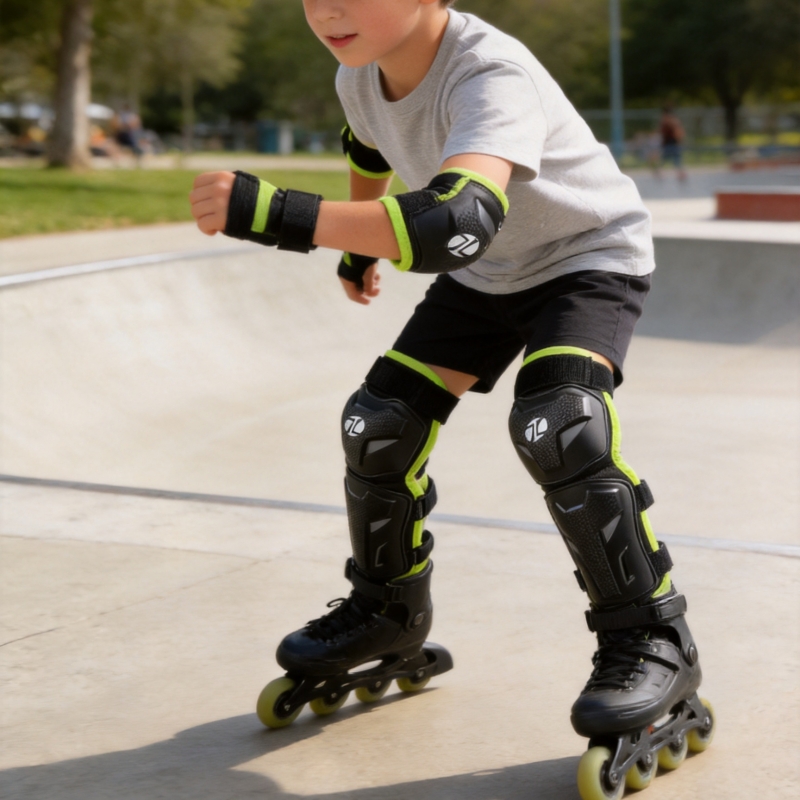 Youth Cycling Gear - Kinderen motorfiets knie- en elleboogbeschermers jeugd