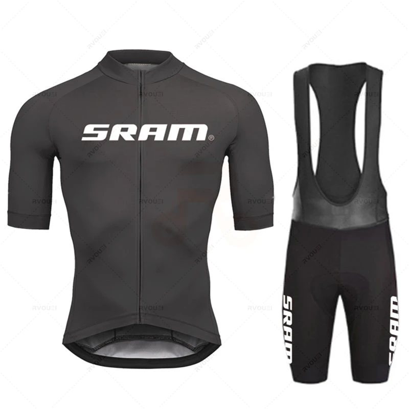 Cycling Gear Logo - 2024 Sram Pro Wielertrui Sets Mannen