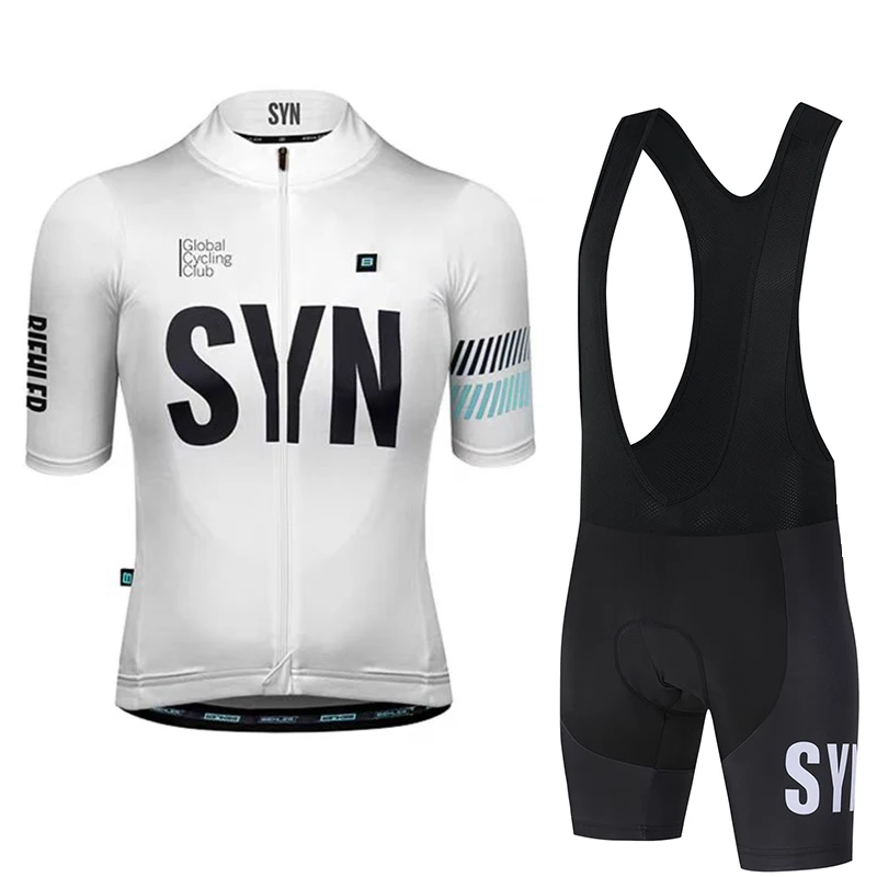 Cycling Gear Logo - SYN Heren fietsshirt zomer racefiets fietssport