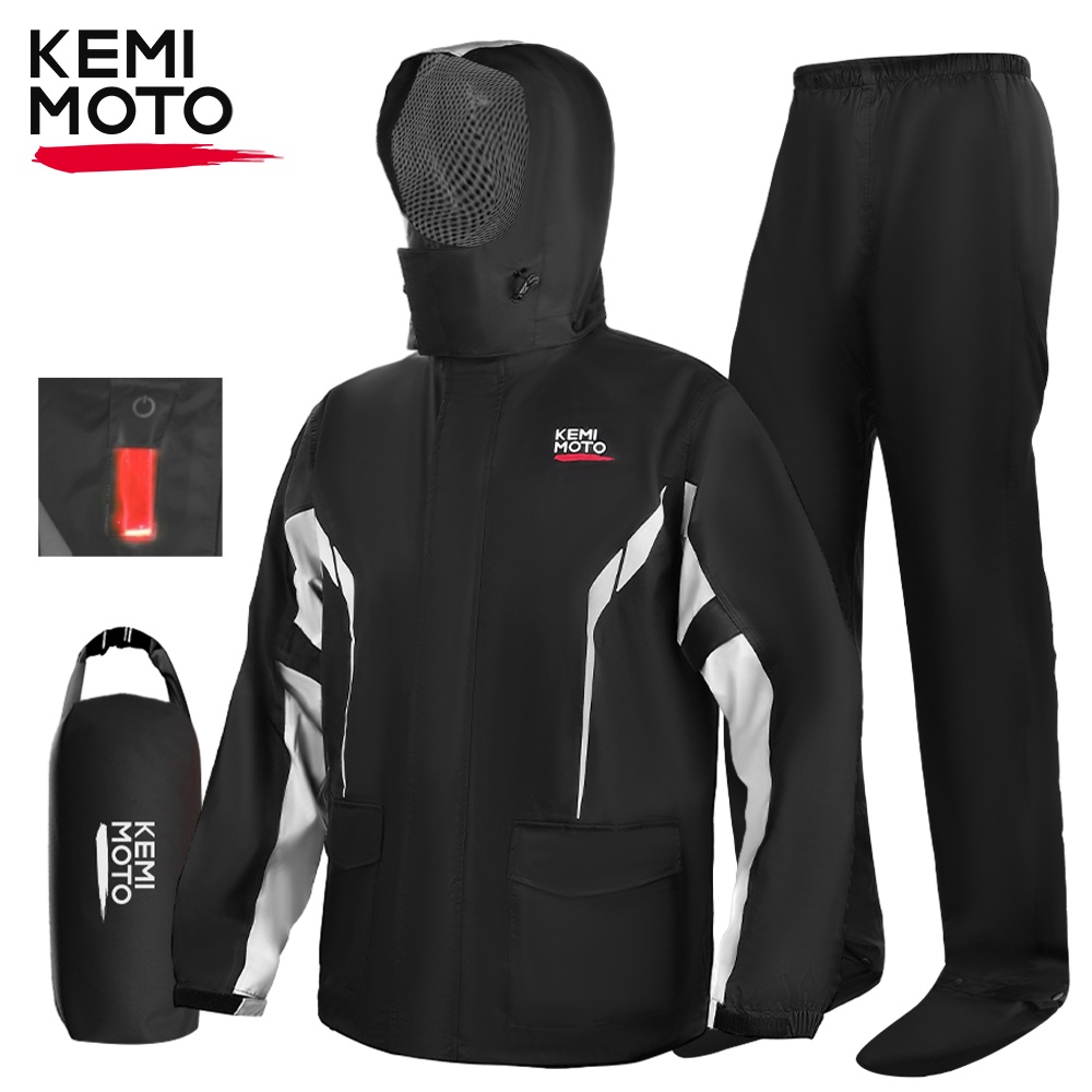 Cycling Gear For Rain - Waterdichte regenpakset voor motorrijden, unisex motorcross