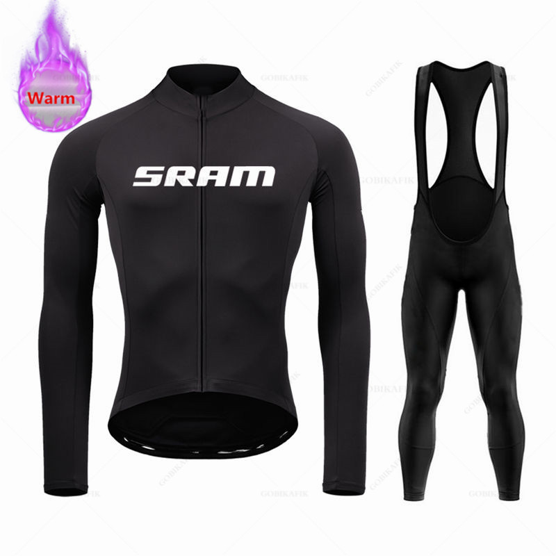 Cycling Gear Logo - Sram Team Winter Met Lange Mouwen