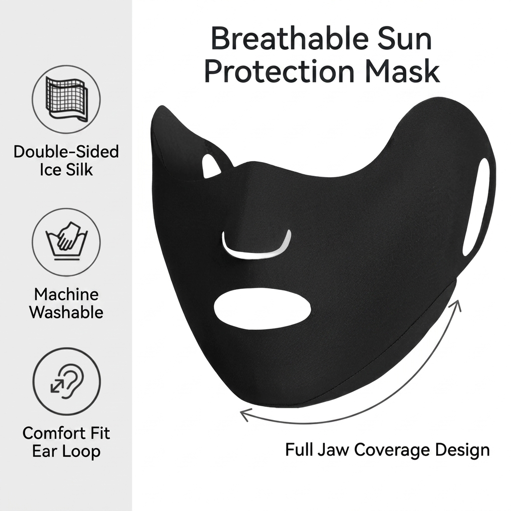 UV-bescherming gezichtsmasker  - Cycling Gear Ladies recensie en prijs