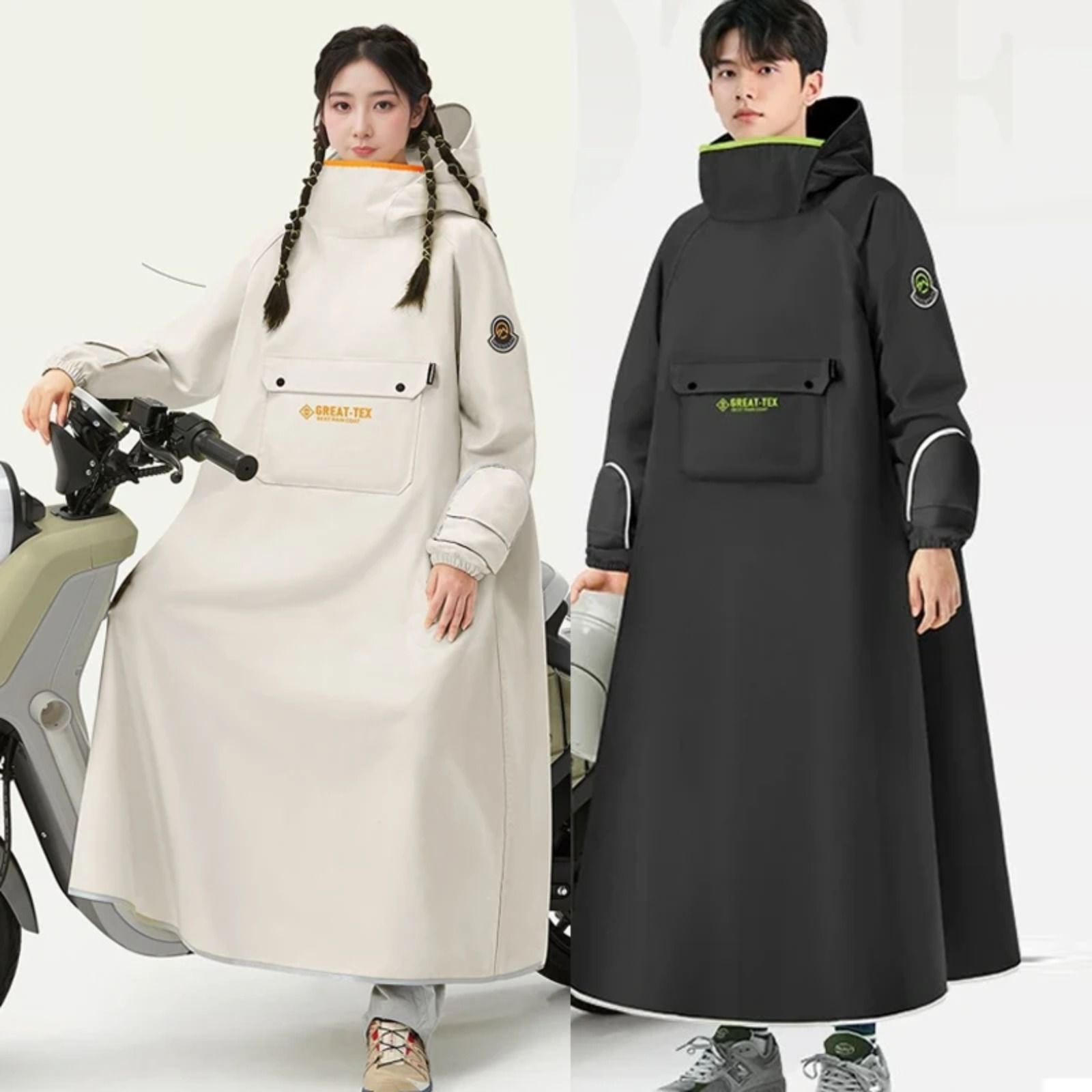 Waterdichte regenponcho fietsr - Cycling Gear For Rain recensie en prijs