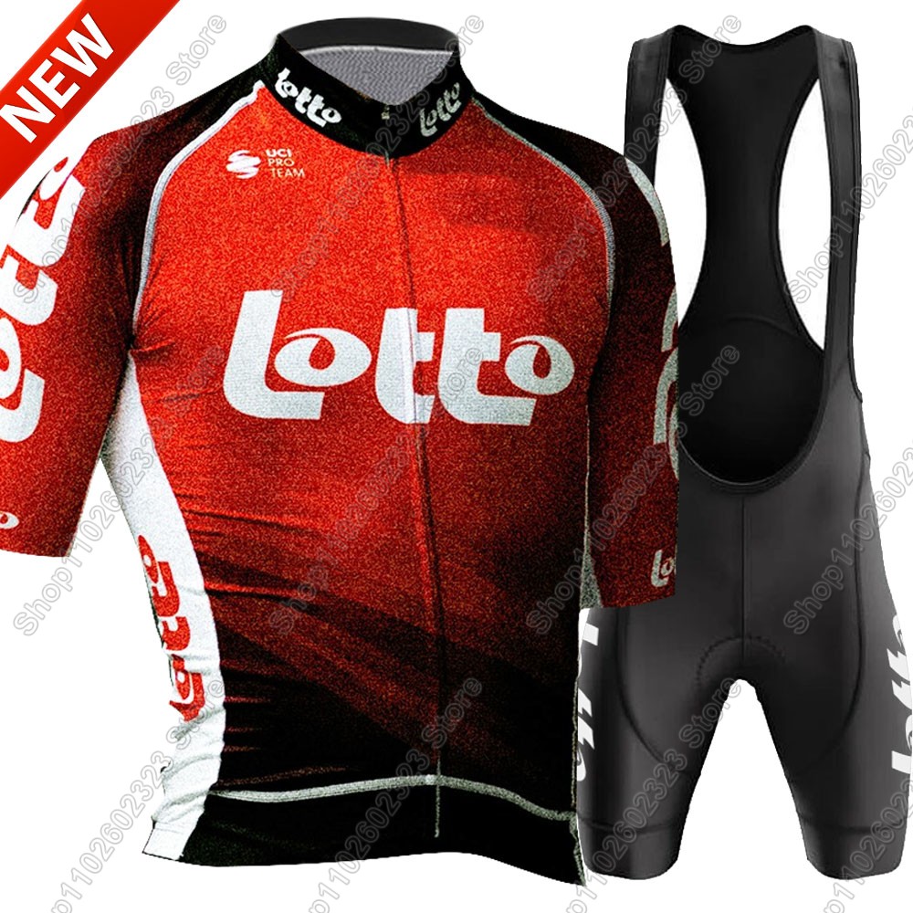 Lotto team 2025 wielertrui set - Cycling Gear Logo recensie en prijs