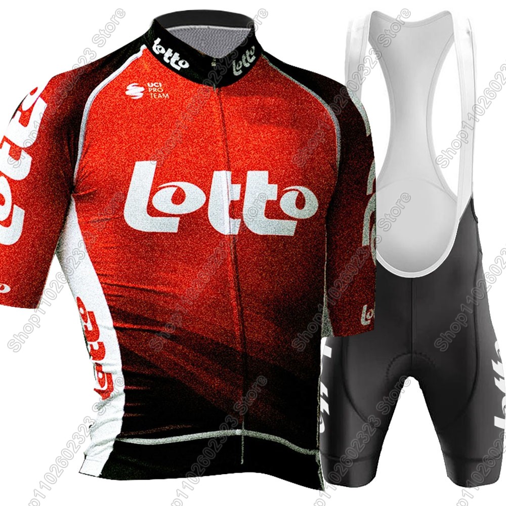 Lotto team 2025 wielertrui set - Cycling Gear Logo recensie en prijs
