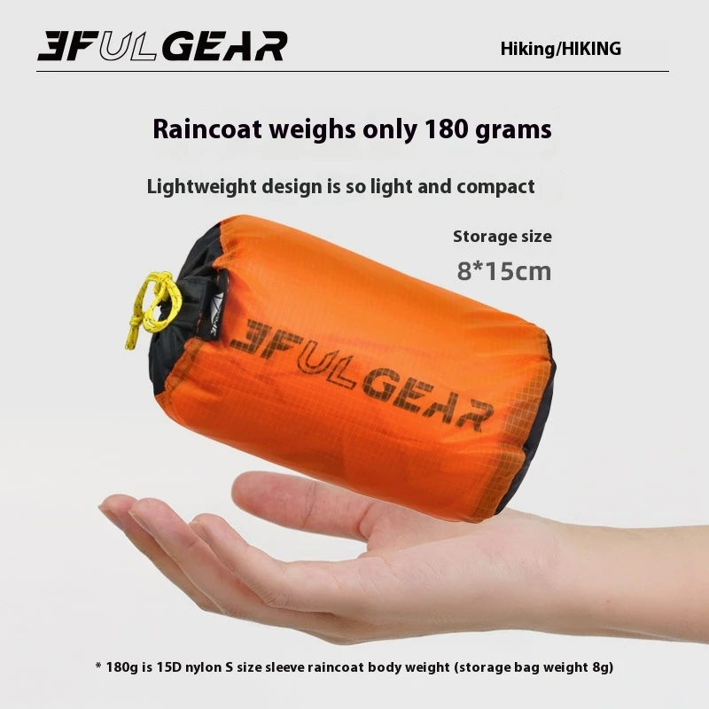 3F UL GEAR Rits Regenjas 15D N - Cycling Gear For Rain recensie en prijs
