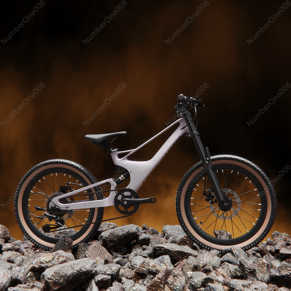 22 inch aluminium softtail fie - Youth Cycling Gear recensie en prijs