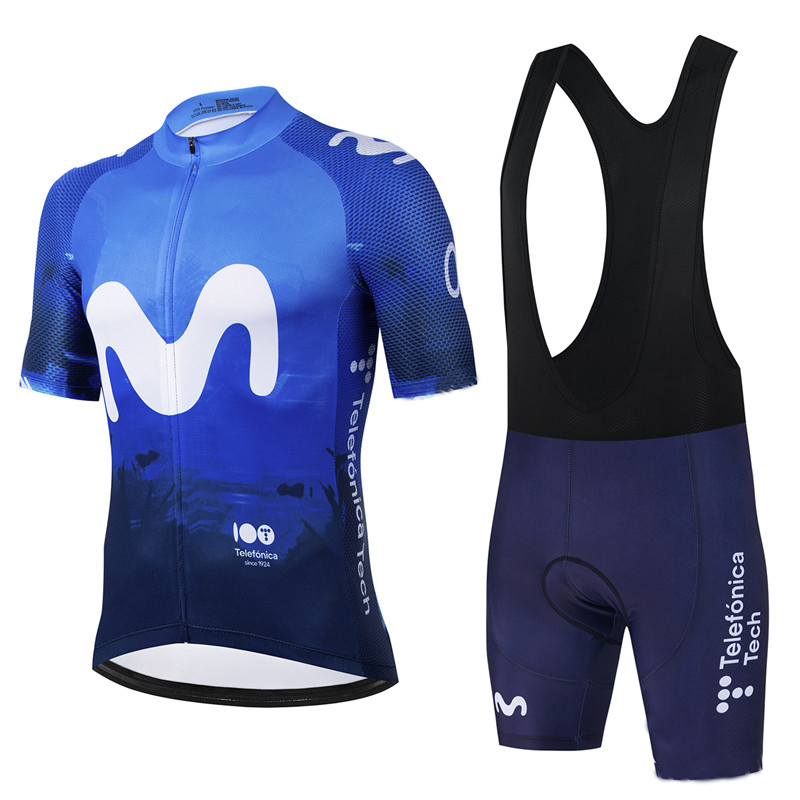 Movistar Pro Team Zomer Wieler - Cycling Gear Logo recensie en prijs