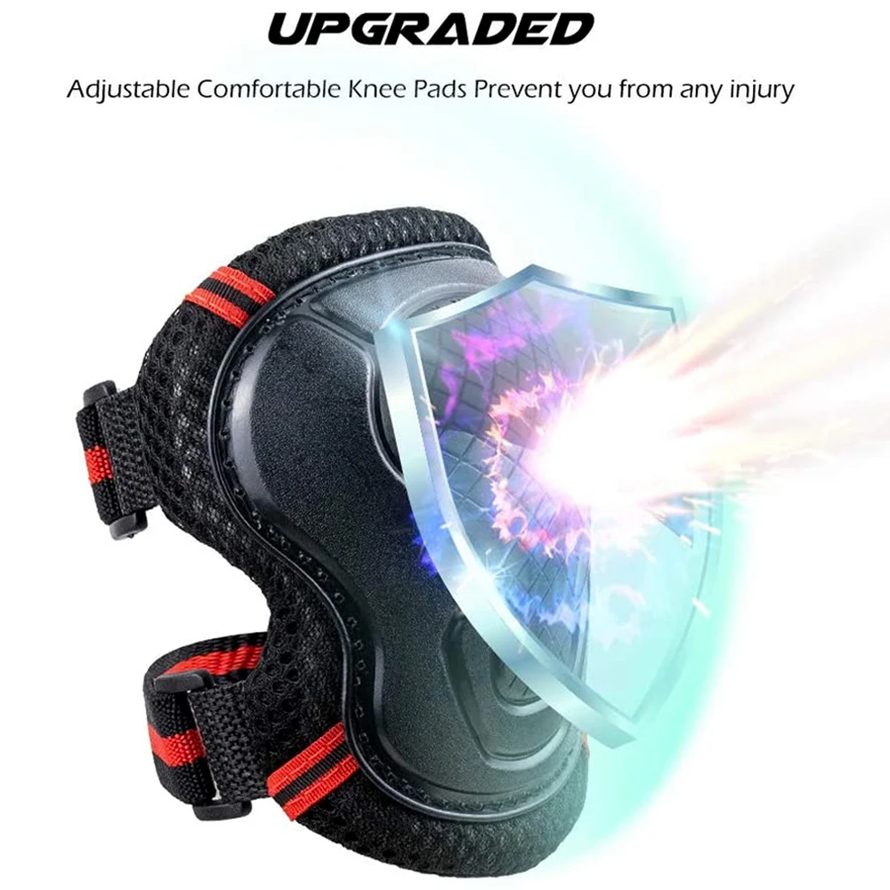6PCS Jeugd/Kinderen Kniebesche - Youth Cycling Gear recensie en prijs