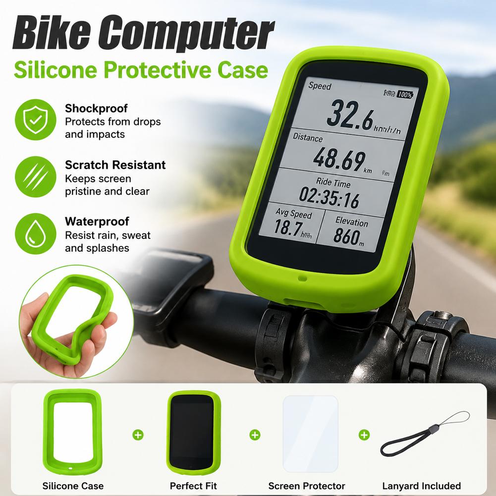 Siliconen beschermhoes voor iG - Bike Computer Gps recensie en prijs