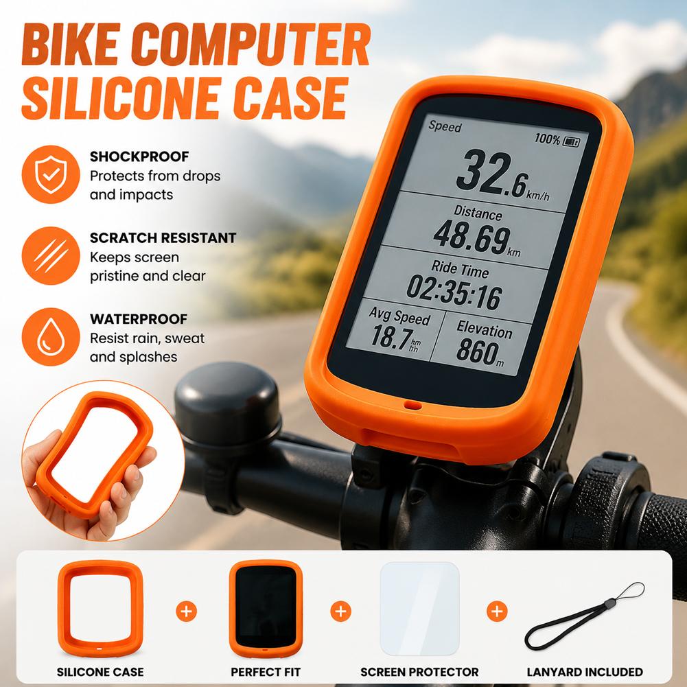 Siliconen beschermhoes voor iG - Bike Computer Gps recensie en prijs